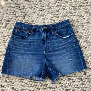Madewell Curvy High-Rise Shorts